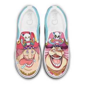 Bigmom Pirates Slip On Shoes Custom Anime One Piece Shoes