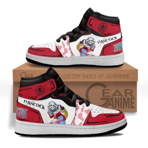 Boa Hancock Kids Sneakers Custom Anime One Piece Kids Jordan 1 Shoes