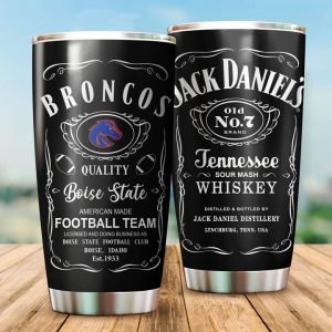 Boise State Broncos Jack Daniel'S Tumbler TB1246