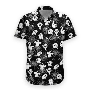 Boo Halloween Hawaiian Shirt - Hawaiian Shirts For Men Women - Custom Hawaiian Shirts