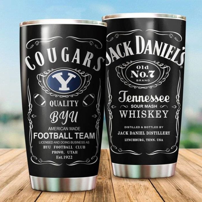 Byu Cougars Jack Daniel'S Tumbler TB1276