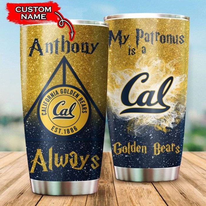 California Golden Bears Tumbler Harry Potter NCAA Custom Name TB2942