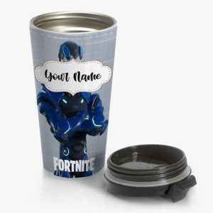 Carbide Fortnite Travel Mug Custom Personalized Name Stainless Steel Bottle