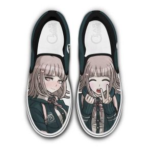 Chiaki Nanami Slip On Shoes Custom Anime Danganronpa Shoes