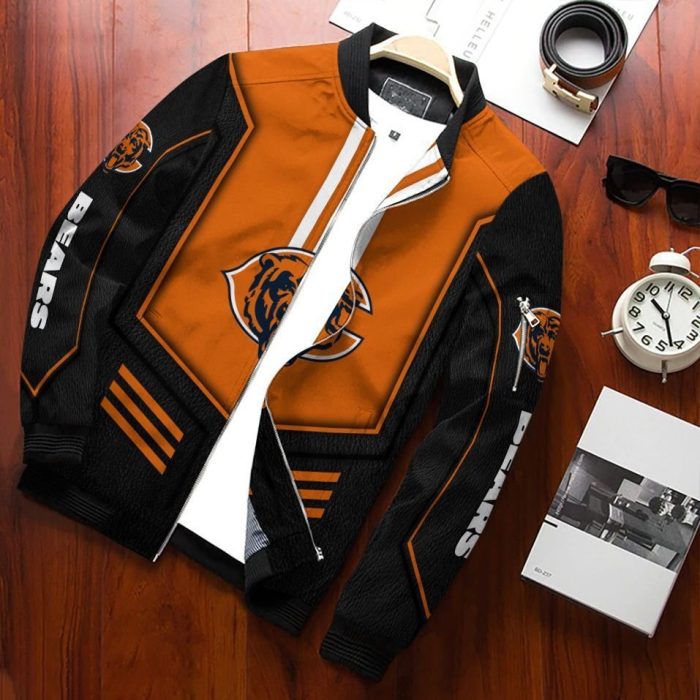 Chicago Bears Bomber Jacket 3D Personalized For Fans 225