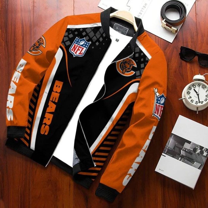Chicago Bears Bomber Jacket 3D Personalized For Fans 329