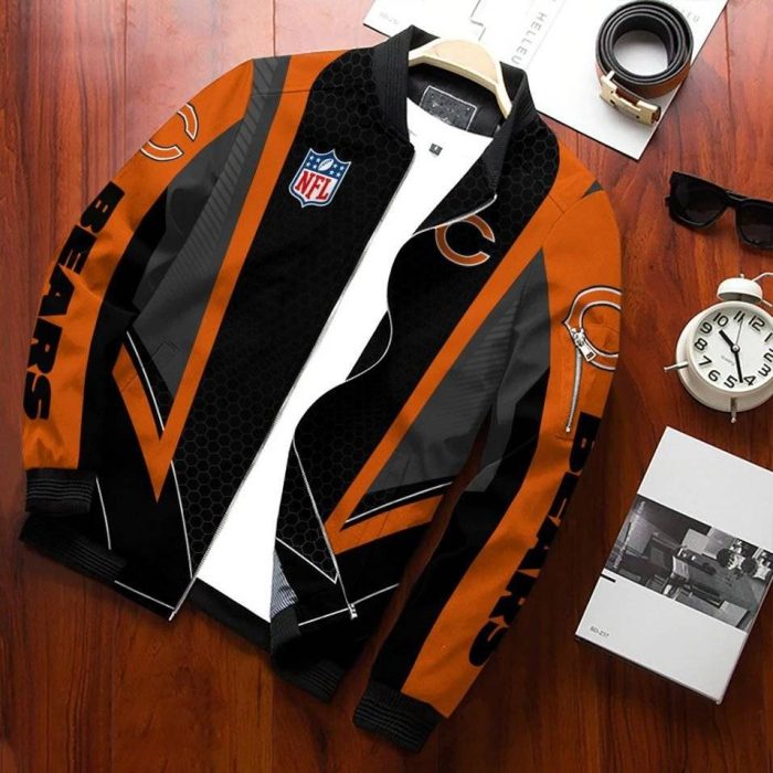 Chicago Bears Bomber Jacket 3D Personalized For Fans 610