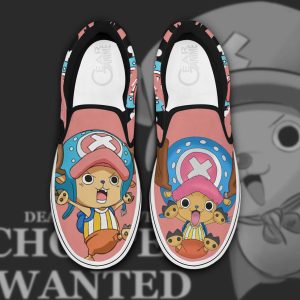 Chopper Slip On Shoes One Piece Custom Anime Shoes