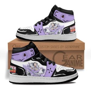 Chrollo Lucilfer Kids Sneakers Custom Anime Hunter X Hunter Kids Jordan 1 Shoes