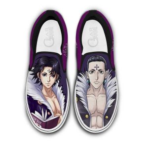 Chrollo Lucilfer Slip On Shoes Custom Anime Hunter x Hunter Shoes