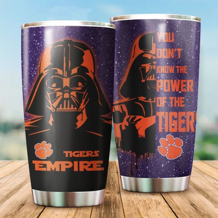 Clemson Tigers Tumbler Star Wars NCAA TB2652