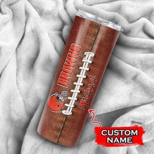 Cleveland Browns Custom Name Straight Tumbler S TB2478