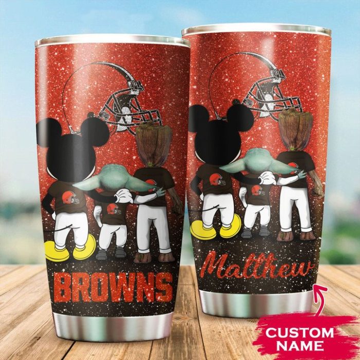 Cleveland Browns Special Custom Name Tumbler TB1927