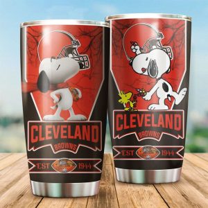 Cleveland Browns Tumbler Snoopy NFL TB2264