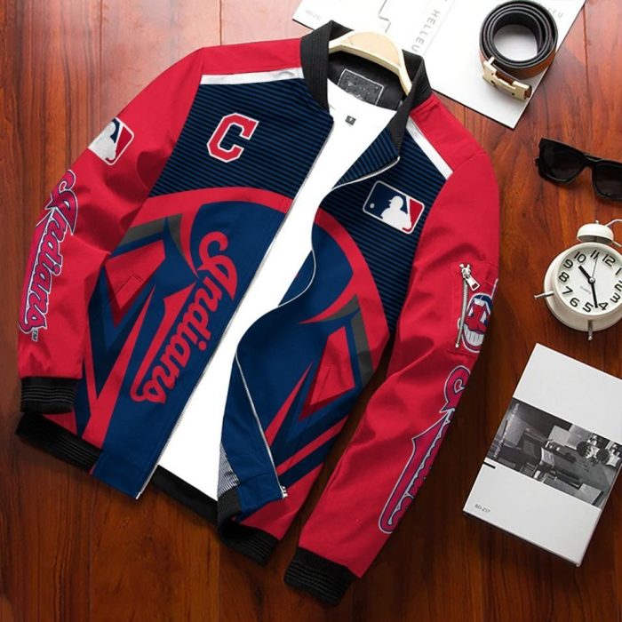 Cleveland Indians Bomber Jacket 3D Personalized For Fans 491