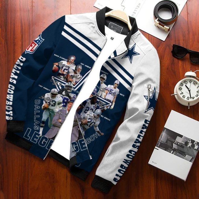 Dallas Cowboys Bomber Jacket 3D Personalized For Fans 066