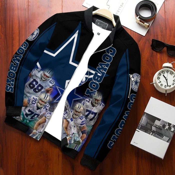 Dallas Cowboys Bomber Jacket 3D Personalized For Fans 327