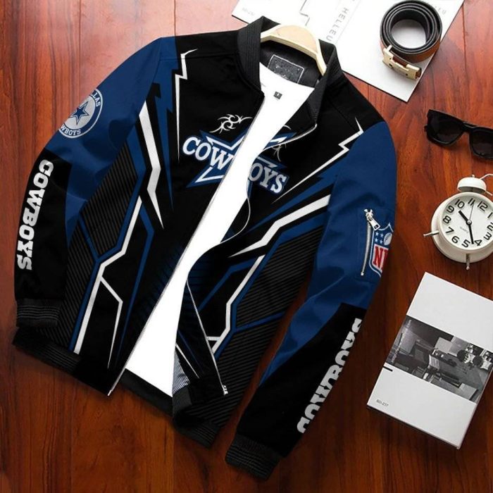 Dallas Cowboys Bomber Jacket 3D Personalized For Fans 438