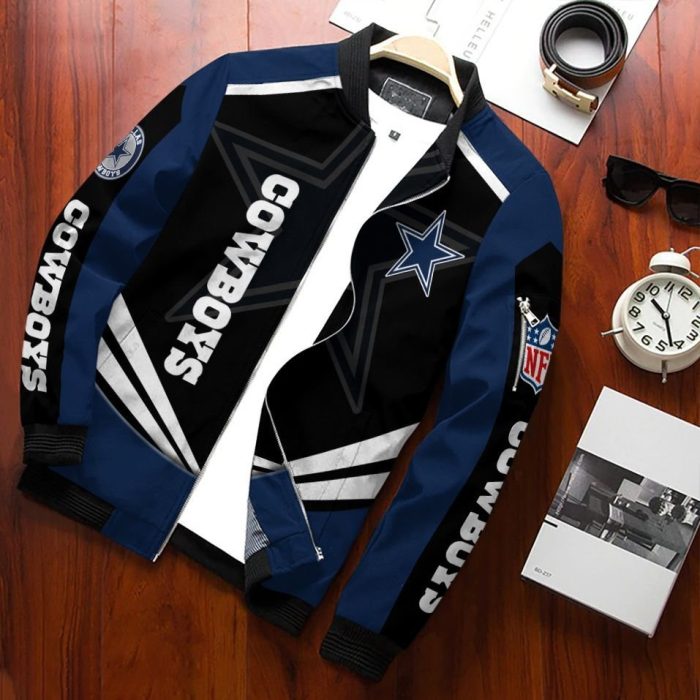 Dallas Cowboys Bomber Jacket 3D Personalized For Fans 474