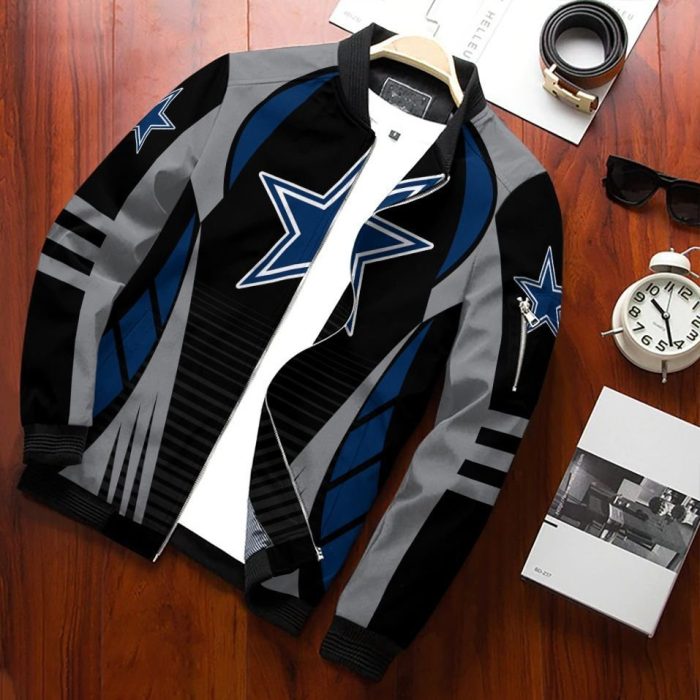 Dallas Cowboys Bomber Jacket 3D Personalized For Fans 564