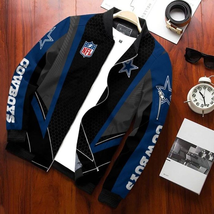 Dallas Cowboys Bomber Jacket 3D Personalized For Fans 611