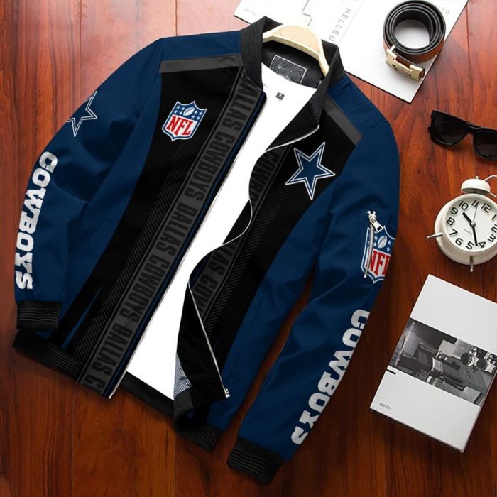 Dallas Cowboys Bomber Jacket 3D Personalized For Fans 694