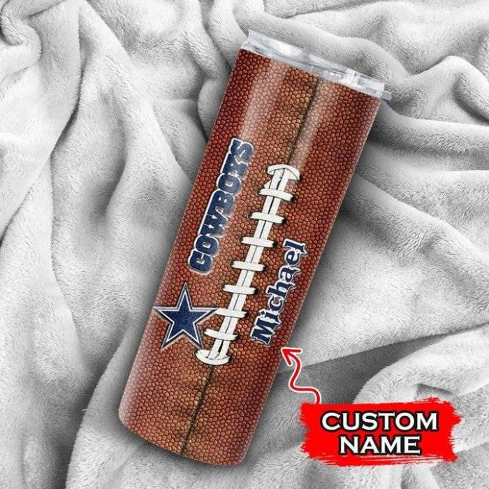 Dallas Cowboys Custom Name Straight Tumbler S TB2369