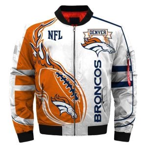 Denver Broncos Bomber Jacket 3D Personalized For Fans 05