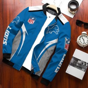 Detroit Lions Bomber Jacket 3D Personalized For Fans 169