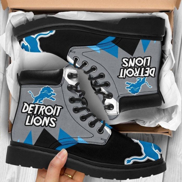 Detroit Lions Boots Shoes Funny