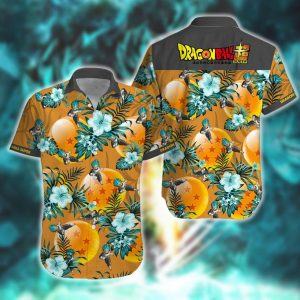 Dragon Ball Super Vegeta Hawaiian Shirt - Summer Button Up Shirt For Men - Beach Short Sleeve Hawaiian Shirt HW016