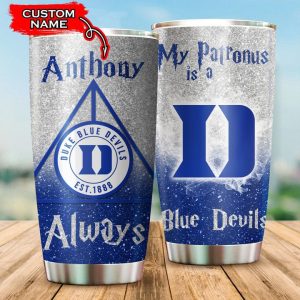 Duke Blue Devils Tumbler Harry Potter NCAA Custom Name TB2517