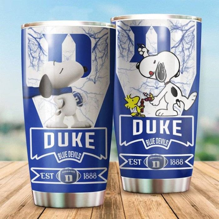 Duke Blue Devils Tumbler Snoopy NCAA TB0221