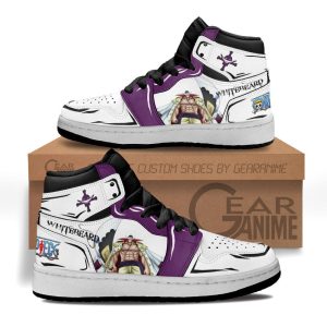 Edward Newgate Kids Sneakers Whitebeard Custom Anime One Piece Kids Jordan 1 Shoes