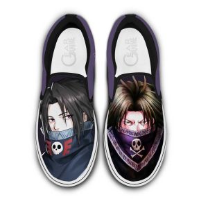 Feitan Slip On Shoes Custom Anime Hunter x Hunter Shoes