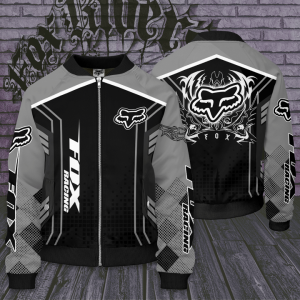 Fox Racing Bomber Jacket 3D Personalized For Fans 006
