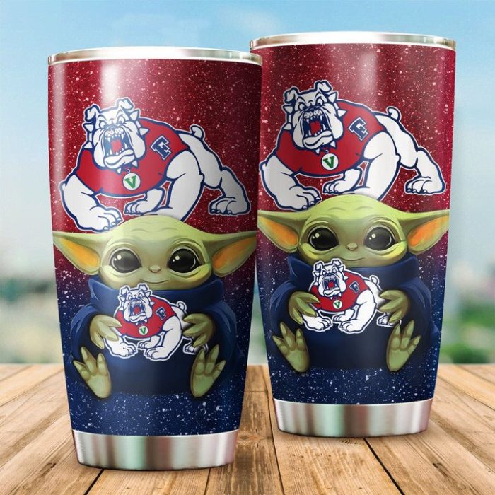 Fresno State Bulldogs Football Yoda Tumbler TB0959