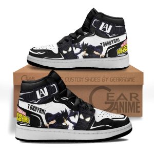 Fumikage Tokoyami Kids Sneakers Custom Anime My Hero Academia Kids Jordan 1 Shoes
