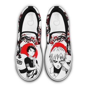 Gaara Slip On Shoes Custom Japan Blossom Anime Shoes