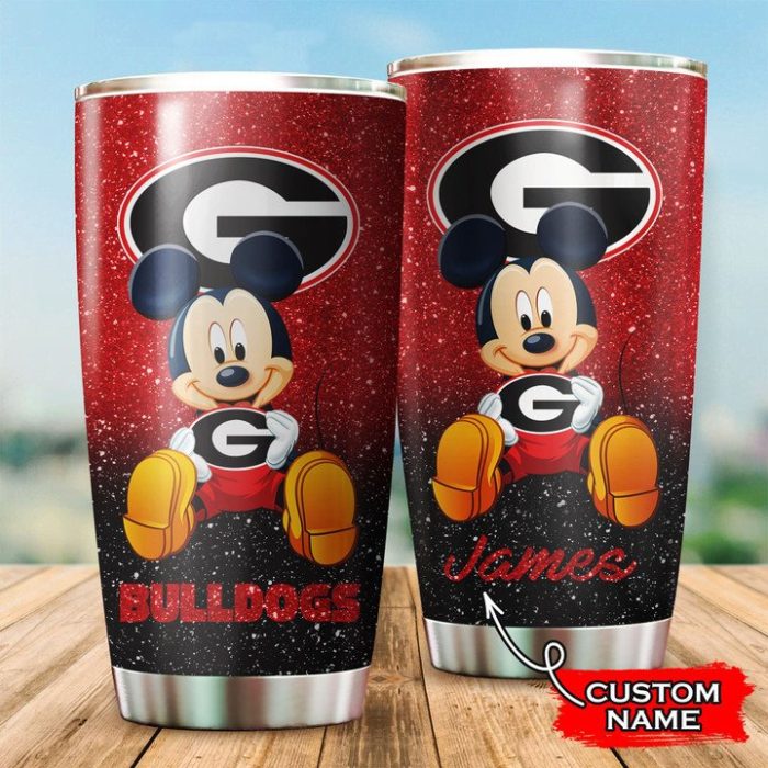 Georgia Bulldogs Custom Tumbler TB0395