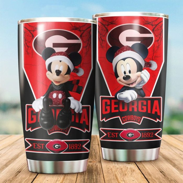 Georgia Bulldogs Tumbler Mickey NCAA TB0309