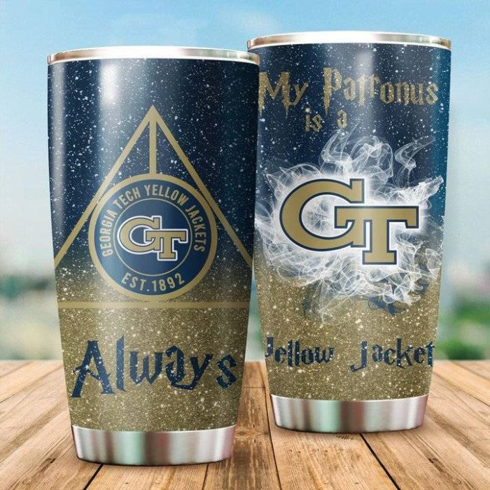 Georgia Tech Yellow Jackets Tumbler Harry Potter NCAA TB2754