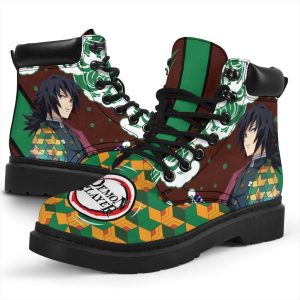 Giyuu Boots Shoes Demon Slayer Anime Fan Gift TT12