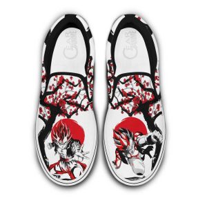 Gogeta Slip On Shoes Custom Japan Style Anime Dragon Ball Shoes