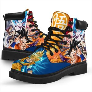 Goku Boots Timbs Dragon Ball Custom Shoes Anime Fan Gift TT20