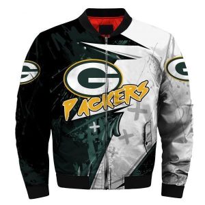 Green Bay Packers Bomber Jacket 3D Personalized For Fans 04