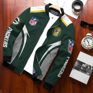 Green Bay Packers Bomber Jacket 3D Personalized For Fans 170