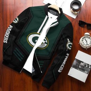 Green Bay Packers Bomber Jacket 3D Personalized For Fans 198