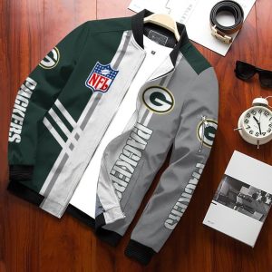 Green Bay Packers Bomber Jacket 3D Personalized For Fans 260