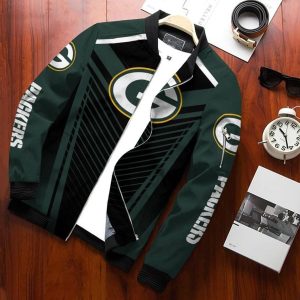 Green Bay Packers Bomber Jacket 3D Personalized For Fans 285